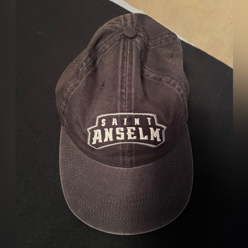 Saint Anselm College Baseball Hat - navy blue - never worn tags removed